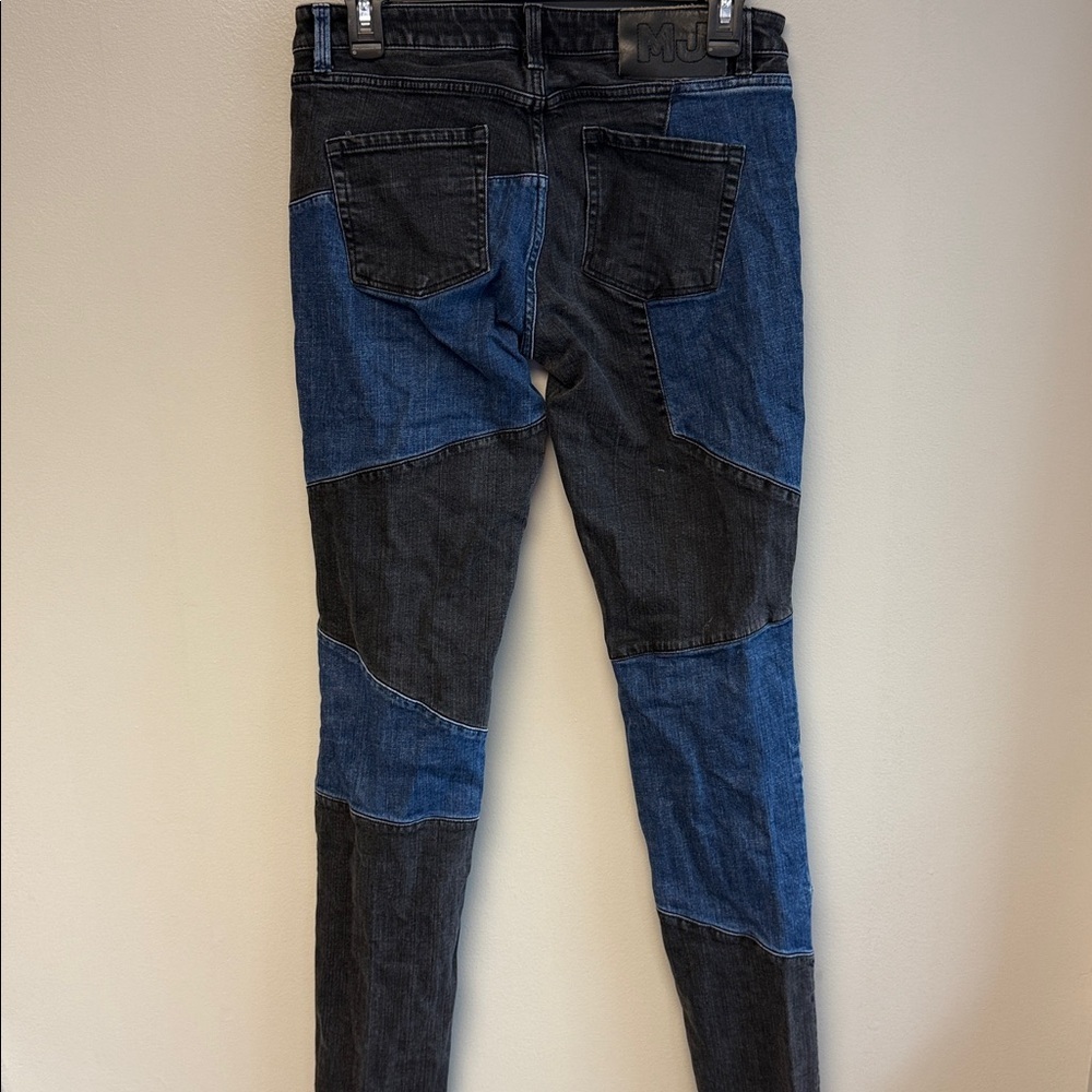 Marc by Marc Jacobs Chrissie 003 Patchwork Skinny Jeans 29x33 - Picture 5 of 9